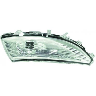 Lucciola retrovisore bianca per RENAULT ZOE dal 2012 lato destro passeggero Codice OEM 261604623R