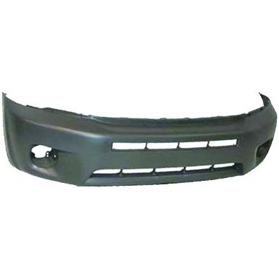 Paraurto anteriore verniciabile con fori arco giroruota per TOYOTA RAV 4 dal 2003 al 2005 Codice OEM 5211942923