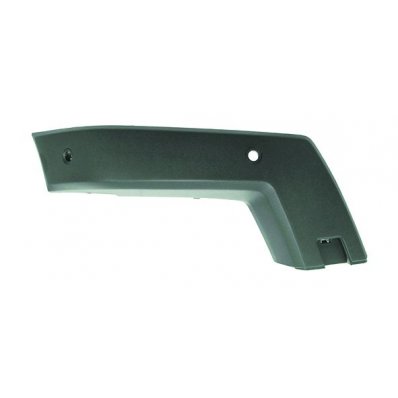 Modanatura paraurto anteriore nera con fori sensore per MERCEDES-BENZ GLK X204 dal 2008 al 2012 lato destro passeggero Codice OEM A2048800105