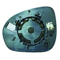 Piastra specchio retrovisore termica per FIAT 500 dal 2014 al 2018 lato sinistro guidatore
