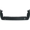 Paraurto posteriore nero vetture con 2 porte battenti per FIAT DOBLO' dal 2014