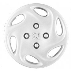 Coppa ruota ø 13 logo neutro per PEUGEOT 206 dal 1998 al 2009