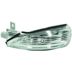 Lucciola retrovisore bianca per MAZDA 3 dal 2009 al 2013 lato sinistro guidatore