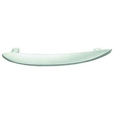 Modan griglia laterale paraurto cromata per BMW 5 F10 dal 2010 al 2013 lato sinistro guidatore