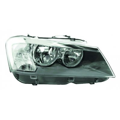 Proiettore per BMW X3 F25 dal 2011 al 2014 lato destro passeggero Codice OEM 63127217288