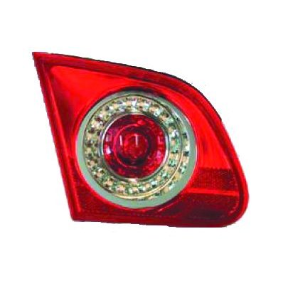 Fanale posteriore interno rosso berlina per VOLKSWAGEN PASSAT dal 2005 al 2010 lato sinistro guidatore Codice OEM 3C5945093C