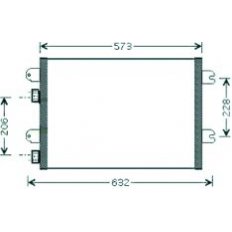 Condensatore per DACIA SANDERO dal 2008 al 2012