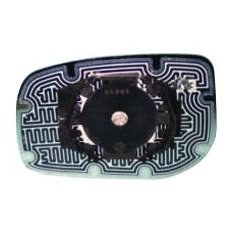 Piastra specchio retrovisore termica vetture produzione Europa per TOYOTA YARIS dal 2005 al 2008 lato sinistro guidatore