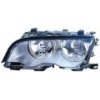 Proiettore grigio 09-01-03-03 per BMW 3 E46 dal 1998 al 2003 lato sinistro guidatore
