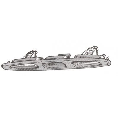 Luce targa per LANCIA Y dal 2000 al 2003 Codice OEM 714061000