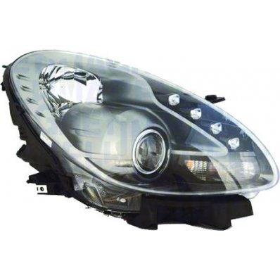 Proiettore xenon titanio per ALFA ROMEO GIULIETTA dal 2010 al 2016 lato destro passeggero Codice OEM 50520232