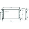 Radiatore acqua per PEUGEOT 106 dal 1991 al 1996