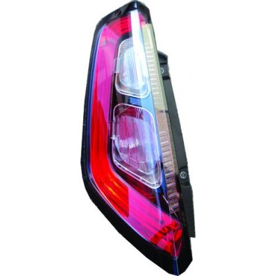 Fanale posteriore cornice interna nera $portalampada a incastro per FIAT PUNTO dal 2009 al 2012 lato sinistro guidatore Codice OEM 51927097
