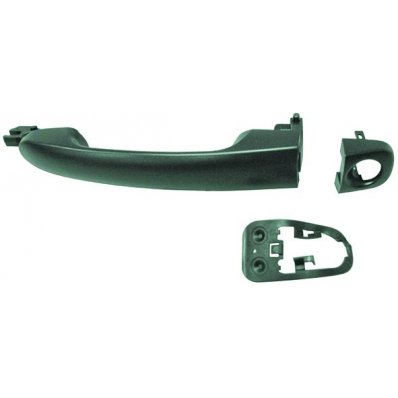 Maniglia esterna anteriore sx c-foro nottolino nera per FIAT BRAVO dal 2007 al 2014 Codice OEM 735442387