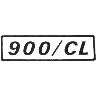 Sigla laterale per FIAT 127 dal 1971 al 1985