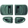 Kit maniglie esterne+interne nere per IVECO DAILY dal 2011 al 2014