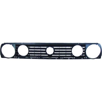 Griglia radiatore 4 fari bordo nero per VOLKSWAGEN GOLF  II dal 1989 al 1991 Codice OEM 191853653