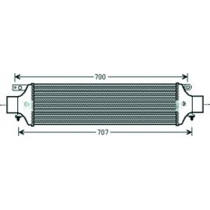 Intercooler per FIAT BRAVO dal 2007 al 2014