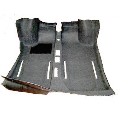Tappeto preformato moquette nero per FIAT 500 dal 1965 al 1975