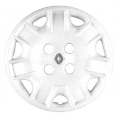 Coppa ruota diametro 15 logo cromato per RENAULT LAGUNA dal 1994 al 1998