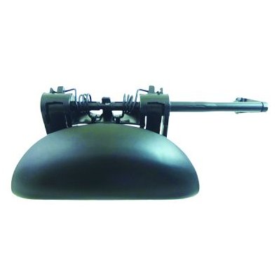Maniglia esterna anteriore nera liscia per PEUGEOT 206 dal 1998 al 2009 lato sinistro guidatore Codice OEM 9101N6