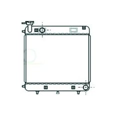 Radiatore acqua per MERCEDES-BENZ 207/307 dal 1977 al 1994