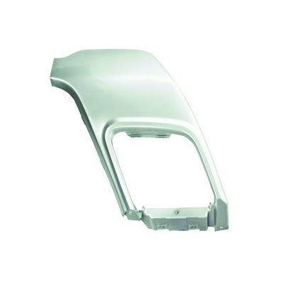 Cornice foro marmitta argento per LAND ROVER EVOQUE dal 2011 al 2015 lato destro passeggero Codice OEM LR028087