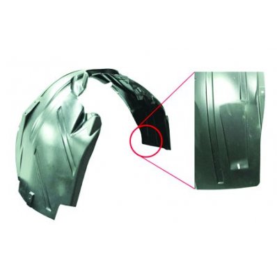 Riparo passaruota anteriore 08-08-10-11 per ALFA ROMEO 159 dal 2005 al 2011 lato sinistro guidatore Codice OEM 50517001