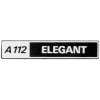 Sigla posteriore per AUTOBIANCHI A112 dal 1969 al 1987