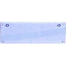 Modanatura portatarga anteriore per MERCEDES-BENZ C W202 dal 1993 al 1997