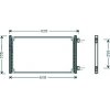 Condensatore per FIAT PUNTO dal 1999 al 2003