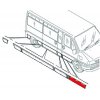 Modanatura porta anteriore per CITROEN JUMPER dal 2002 al 2006 lato destro passeggero
