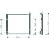 Condensatore per HONDA CIVIC dal 1995 al 1998