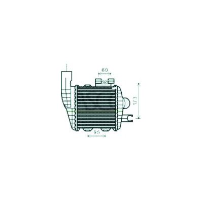 Intercooler per HYUNDAI TUCSON dal 2004 al 2015 Codice OEM 351319203470