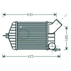 Intercooler per FIAT PUNTO dal 1999 al 2003