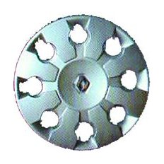 Coppa ruota diametro 15 logo cromato per RENAULT MODUS dal 2004 al 2008