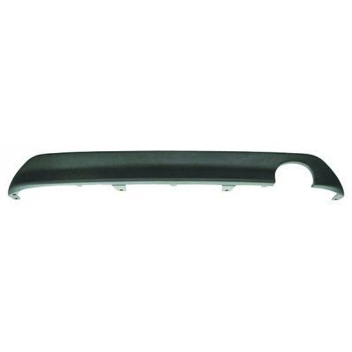 Spoiler paraurto posteriore con foro marmitta per PEUGEOT 208 dal 2015 al 2019 Codice OEM 1607260380