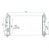 Radiatore acqua per CHEVROLET - DAEWOO CRUZE dal 2012