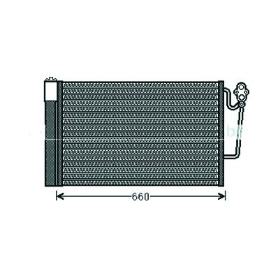 Condensatore per MINI MINI dal 2010 al 2014 Codice OEM 64536941084