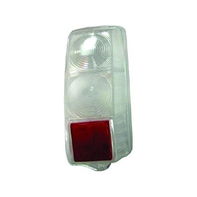 Plastica fanale posteriore bianca per FIAT 500 dal 1965 al 1975 lato destro passeggero