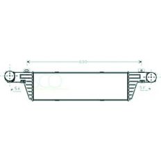 Intercooler per MERCEDES-BENZ E dal 1995 al 1999