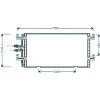 Condensatore per VOLKSWAGEN TRANSPORTER T4 dal 1996 al 2003