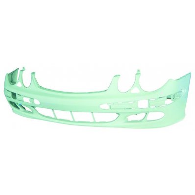 Paraurto anteriore verniciabile con fori lavafari mod. classic per MERCEDES-BENZ E dal 2002 al 2006 Codice OEM 21188001409999