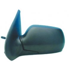Retrovisore meccanico nero per MAZDA 2 dal 2003 al 2007 lato sinistro guidatore