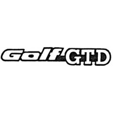 Sigla posteriore per VOLKSWAGEN GOLF  II dal 1989 al 1991