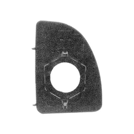 Piastra Vetro Retrovisore Destro Specchio Retrovisore Termico Fiat 500X - Piastra Vetro Lato Passeggero, Compatibile Dal 2015, Ricambio Qualità Retrovisore Termico 71778004