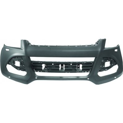 Paraurto anteriore verniciabile con fori lavafari e fori sensore per FORD KUGA dal 2012 al 2016 Codice OEM DV4517757C