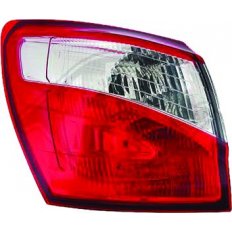 Fanale posteriore esterno per NISSAN QASHQAI dal 2010 al 2013 lato sinistro guidatore