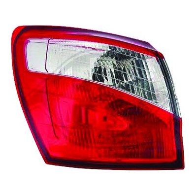 Fanale posteriore esterno per NISSAN QASHQAI dal 2010 al 2013 lato sinistro guidatore Codice OEM 26555BR00A