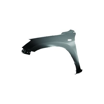 Parafango anteriore senza fori codolino per TOYOTA RAV 4 dal 2006 al 2008 lato sinistro guidatore Codice OEM 5381242250
